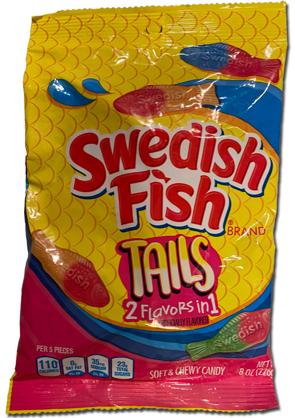 Swedish Fish Tails 2 Flavors in 1!!! 🐟🍭 #fypシ #fyp #CandyBusinessUK